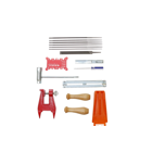 Přenosný kufřík s nářadím pro ostření pilových řetězů