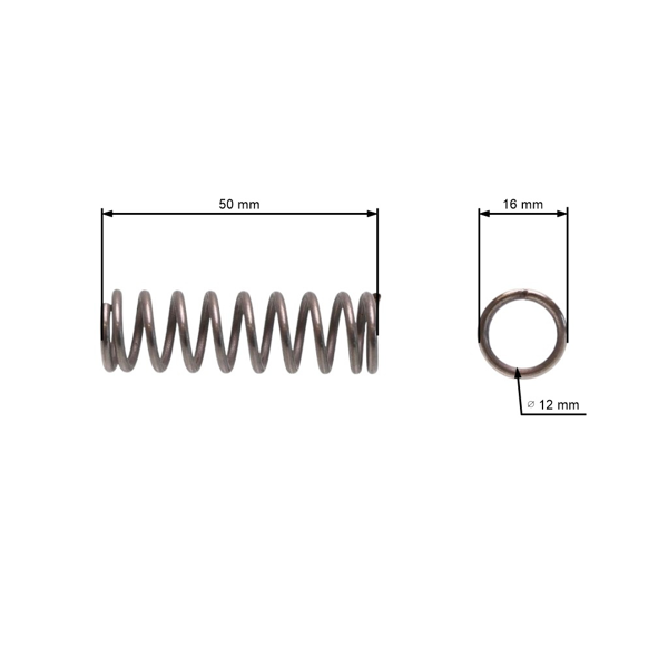 Pružina vyžínacie hlavy AutoCut 30-2 40-2 40-4 pre krovinorezy Stihl (OEM 00009971601)