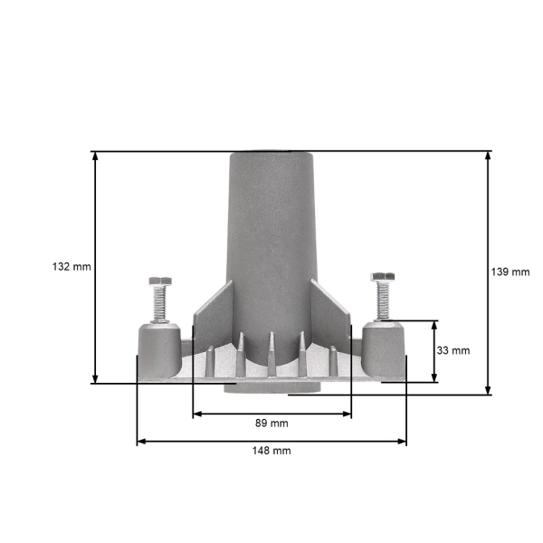 Puzdro tŕňového hriadeľa pre záhradné traktory Husqvarna Jonsered Partner McCulloch Rally VIKING Craftsman Poulan (OEM 6109 004 2010 532128774)