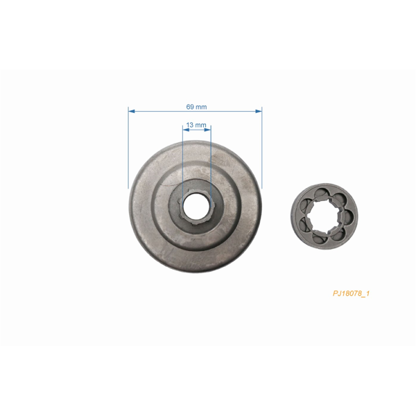 Reťazka 3/8" 7 zubov pre motorové píly Stihl 017 018 021 023 025 MS170 MS180 MS210 MS211 MS230 MS250 (OEM 11236402072 11236402003)
