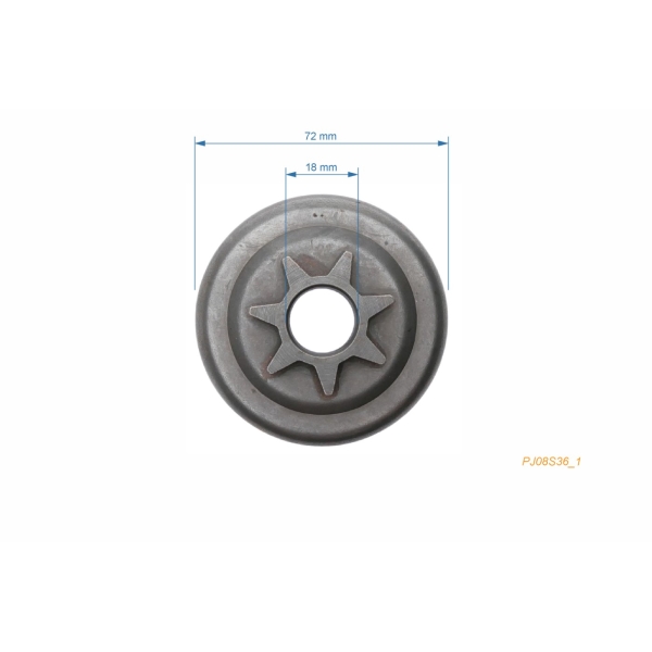 Řetězka 0.404" 7 zubů pro motorové pily Stihl 08 08S 07S (OEM 11086402000)