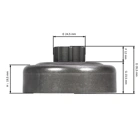Řetězka 0.404" 7 zubů pro motorové pily Stihl 08 08S 07S (OEM 11086402025)