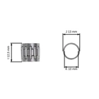 Řetězka 3/8" 6 zubů pro čínské motorové pily obsah motoru 38 ccm
