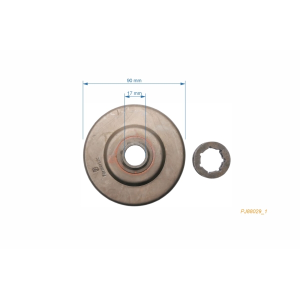 Řetězka 3/8" 8 zubů pro motorové pily Stihl 084 088 MS780 MS880 (OEM 11240071025)