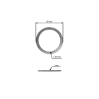 Rezací oceľový nôž 60-zubý pre krovinorezy a motorové vyžínače