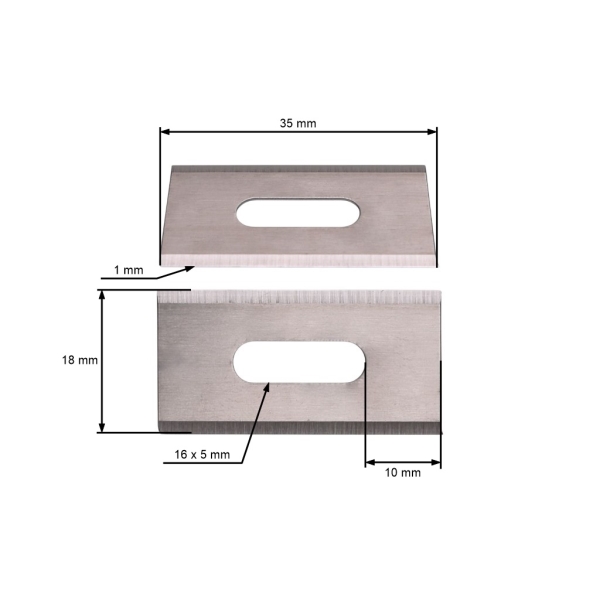 Sada 30 ks. žacích nožů 3,5 cm (1,4") NEW pro robotické sekačky Husqvarna McCulloch Flymo Gardena (OEM 577864603 535138702 535138703 577864401 577864402)