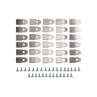 Sada 30 ks. žacích nožů 3,5 cm (1,4") pro robotické sekačky Husqvarna McCulloch Flymo Gardena (OEM 577864603 535138702 535138703 577864401 577864402)