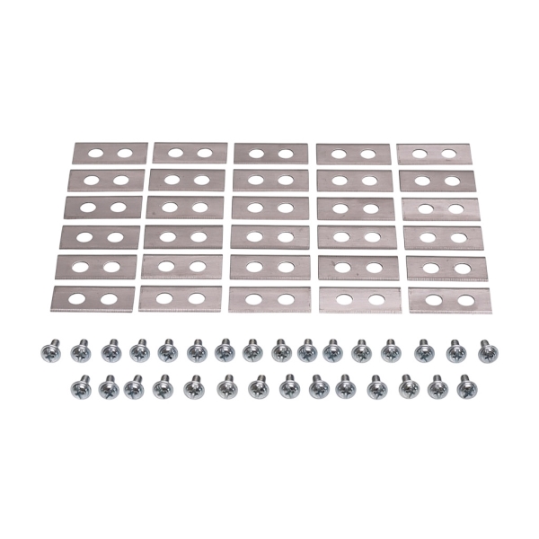 Sada 30 ks. žacích nožů 3,6 cm (1,4") pro robotické sekačky Worx Nac Tytan Nac RLM1500 RLM1500-NG RLM1500 G2-NG
