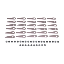 Sada 30 ks. žacích nožů 4,9 cm (2