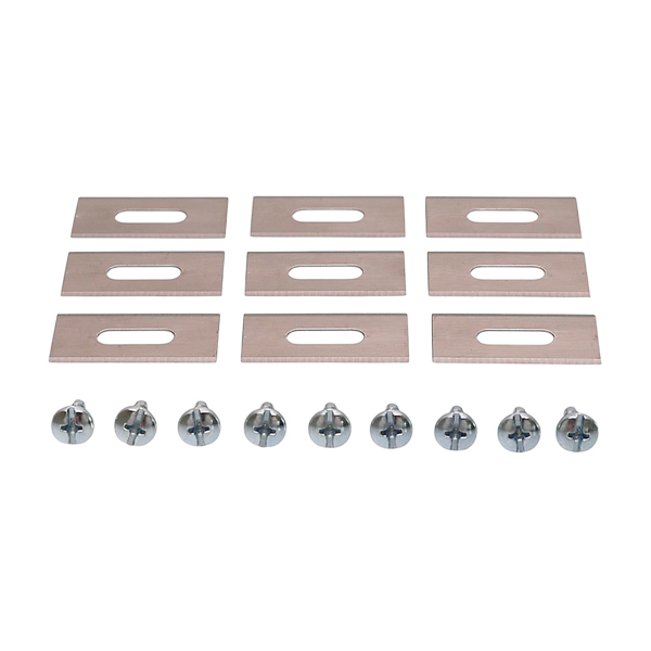 Sada 9 ks. žacích nožů 3,5 cm (1,4") NEW pro robotické sekačky Husqvarna McCulloch Flymo Gardena (OEM 577864603 535138702 535138703 577864401 577864402)