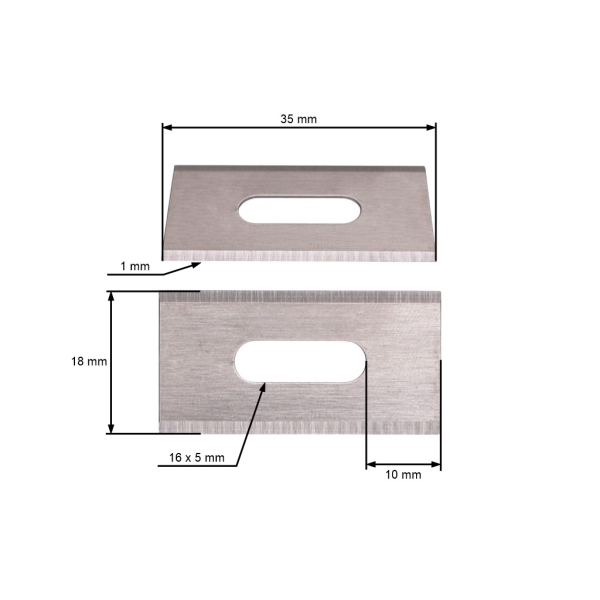Sada 9 ks. žacích nožů 3,5 cm (1,4") NEW pro robotické sekačky Husqvarna McCulloch Flymo Gardena (OEM 577864603 535138702 535138703 577864401 577864402)