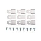 Sada 9 ks. žacích nožů 3,5 cm (1,4") pro robotické sekačky Husqvarna McCulloch Flymo Gardena (OEM 577864603 535138702 535138703 577864401 577864402)
