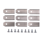 Sada 9 ks. žacích nožů 4,3 cm (1,4") pro robotické sekačky Husqvarna McCulloch Gardena Flymo (OEM 535138701)