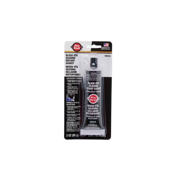 Silikonový tmel PRO SEAL černý 85 g do + 260°C pro Stihl 017 018 MS180 MS181 MS250 MS280 Husqvarna 136 137 141 435 Partner 351 371 391 420