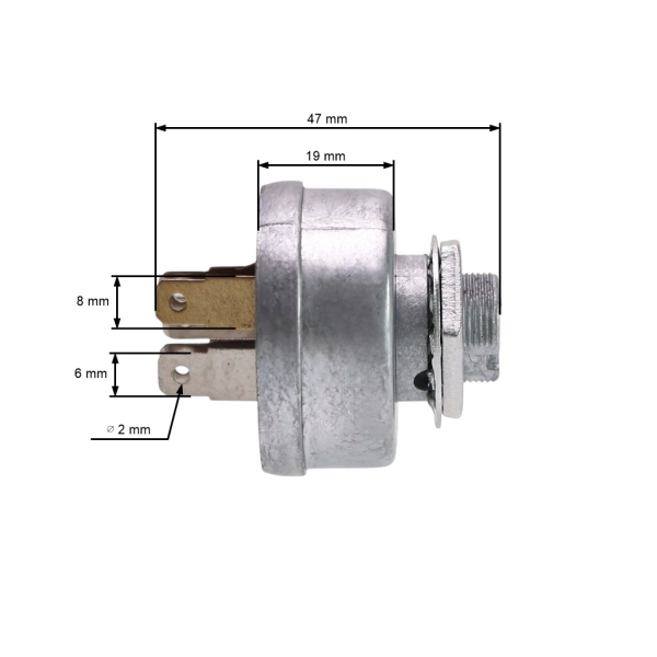 Spínacia skrinka pre záhradné traktory Husqvarna Partner Stiga John Deere Honda Toro AL-KO Cub Cadet Jonsered Murray (OEM 135798 725-0267 532125104 532365402)
