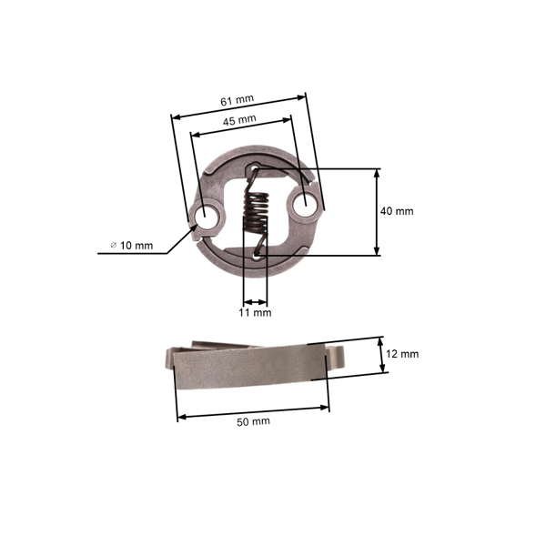 Spojka pre krovinorezy Stihl FS160 FS180 FS220 FS280 FS290 (OEM 41191602001)