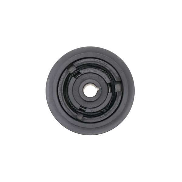 Spojka pre motorové kultivátory vonkajší priemer 128 mm x priemer otvoru 19 mm na 2 klinové remene 13 mm