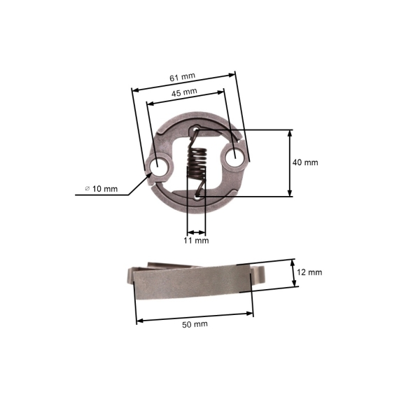 Spojka pro křovinořezy Stihl FS160 FS180 FS220 FS280 FS290 (OEM 41191602001)