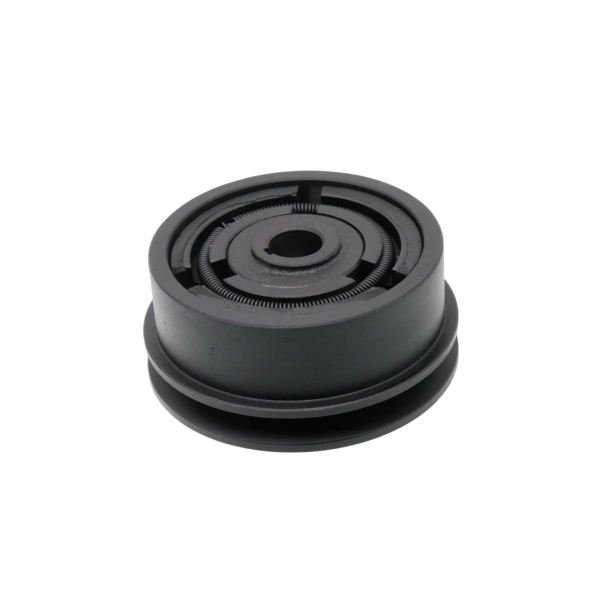Spojka pro motorové kultivátory vnější průměr 115 mm x průměr otvoru 19 mm na 1 klínový řemen 10 mm