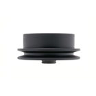 Spojka pro motorové kultivátory vnější průměr 128 mm x průměr otvoru 19 mm na 1 klínový řemen 13 mm