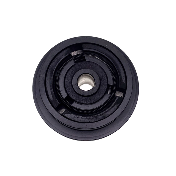 Spojka pro motorové kultivátory vnější průměr 128 mm x průměr otvoru 19 mm na 1 klínový řemen 13 mm