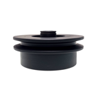 Spojka pro motorové kultivátory vnější průměr 128 mm x průměr otvoru 19 mm na 1 klínový řemen 13 mm