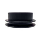 Spojka pro motorové kultivátory vnější průměr 128 mm x průměr otvoru 19 mm na 1 klínový řemen 13 mm