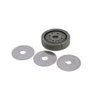 Spojka pro motorové kultivátory vnější průměr 80 mm x průměr otvoru 15 mm