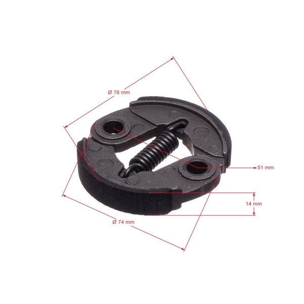 Spojka pro motory Honda GX31 GX35 GX35NT (OEM 22000ZM5003)