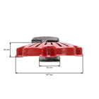 Štartér HONDA GX100 záchyt plastový - 28400-Z0D-V02ZC