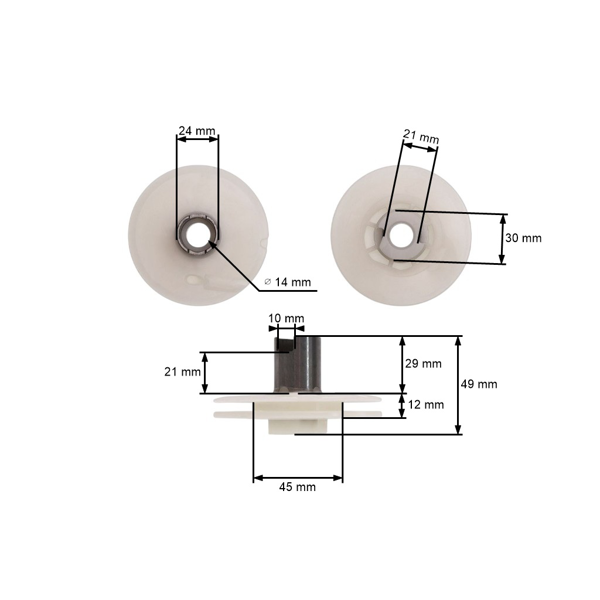 Startovací kladka pro motorové pily Husqvarna 394XP 395XP (OEM 501896702)