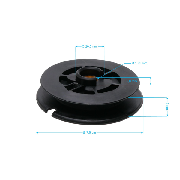 Startovací kladka pro rozbrušovací pily Stihl TS400 (OEM 42231901000)