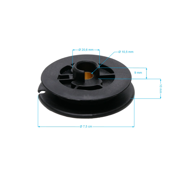 Startovací kladka pro rozbrušovací pily Stihl TS410 TS420 (OEM 42381901001)