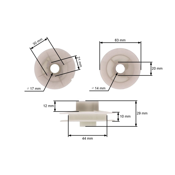 Štartovacia kladka pre Čínske píly a píly z hobbymarketov s obsahom motora 38 ccm