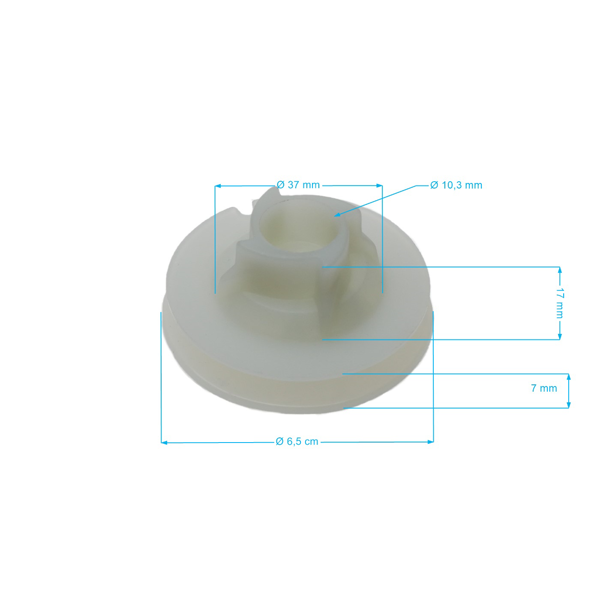 Štartovacia kladka pre motorové píly OLEO-MAC Oleomac 936 940 940C GS940 Efco 136 140S MT4000 (OEM 50050017A)