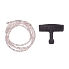 Štartovacia rukoväť so štartovacím lankom 3,5 mm x 1,0 m pre motorové píly fúkače krovinorezy Husqvarna Jonsered McCulloch Partner (OEM 503543901)