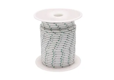 Štartovacie lanko 50 m x 6,0 mm pre motorové píly, krovinorezy, motorové kosačky a iné záhradné zariadenia