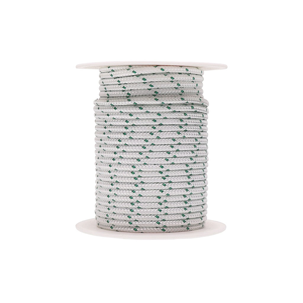 Štartovacie lanko 50 m x 6,0 mm pre motorové píly, krovinorezy, motorové kosačky a iné záhradné zariadenia