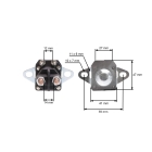 Stykač pre záhradné traktory Husqvarna Poulan Jonsered Partner John Deere Bolens Castel Garden Stiga Toro Sabo (OEM 532109081 740207)