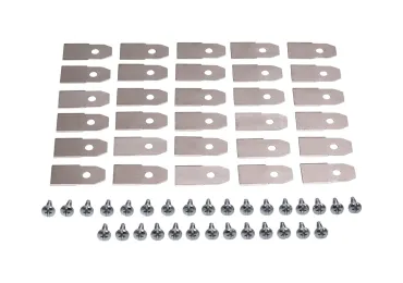 Súprava 30 ks. žacích nožov 3,5 cm (1,4") pre robotické kosačky Husqvarna McCulloch Flymo Gardena (OEM 577864603 535138702 535138703 577864401 577864402)