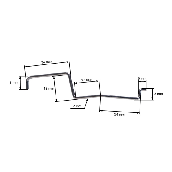 Táhlo plynu pro motorové pily Stihl 038 MS380 MS381 (OEM 11191821501)