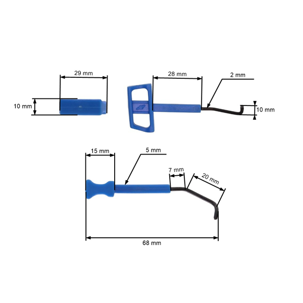 Táhlo sytiče pro motorové pily Husqvarna 395XP (OEM 537018301)