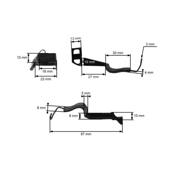 Táhlo sytiče pro motorové pily Husqvarna 51 55 55 Rancher (OEM 503608401)