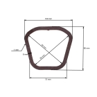 Těsnění ventilů pro motory Honda GX110 GX120 GX140 GX160 GX200 (OEM 12391-ZE1-000)