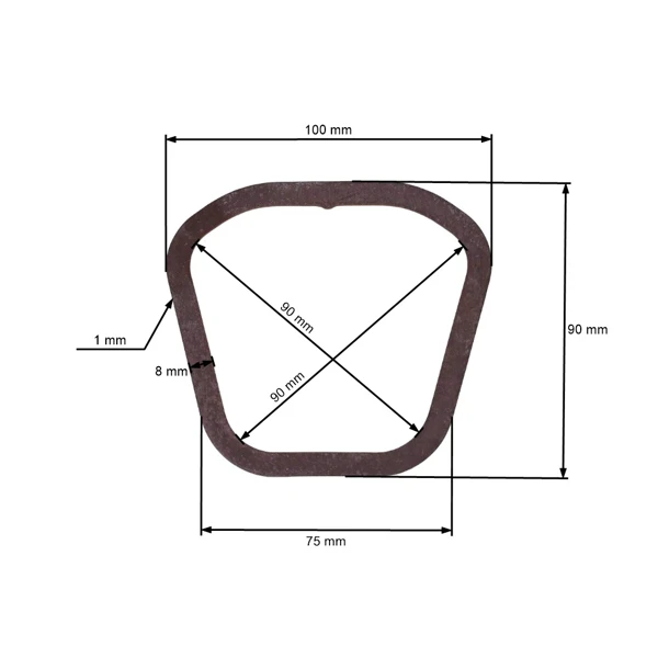 Těsnění ventilů pro motory Honda GX110 GX120 GX140 GX160 GX200 (OEM 12391-ZE1-000)
