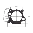 Těsnění vzduchového filtru pro motory Briggs & Stratton Quantum s palivovým čerpadlem (OEM 272653)