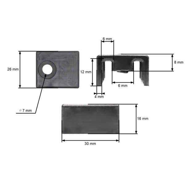 Univerzálna koncovka lanka pre motorové kosačky
