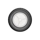 Univerzálne plastové koleso pre záhradné kosačky priemer 200 mm gumová pneumatika