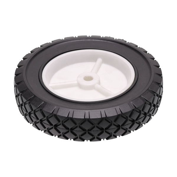 Univerzálne plastové koleso pre záhradné kosačky priemer 200 mm gumová pneumatika