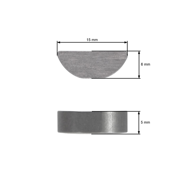Univerzální klínek pro držáky žacích nožů 15,35 x 6 x 4,8 mm
